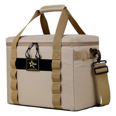 Fittem 大容量防水露營保冷袋 大型, 淺棕色, 28L