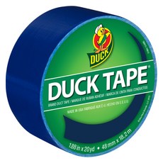 DUCK TAPE 彩色膠帶 深藍色, 1個