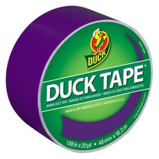 DUCK TAPE 彩色膠帶 紫色, 1個