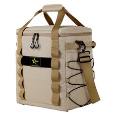 Fittem 大容量防水保冷袋, 淺棕色, 40L