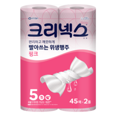 Kleenex 舒潔 可水洗衛生抹布 粉紅色, 90張, 1個