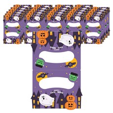 萬聖節朋友手提紙質吊牌, 40入, 1個