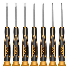 INGCO 精密螺絲起子 7件組 HKSD0718, 1套