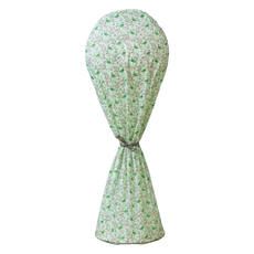 實惠電風扇收納保護網罩 綠色紅鶴, 1個, 1入