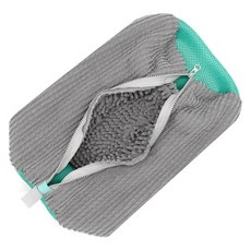 Meo 家用鞋子運動鞋圓筒形清洗洗衣袋, 1個, 灰色