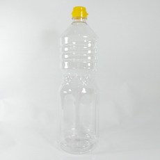窄口醬油PET瓶 1.8L + 黃色瓶蓋套組, 20套