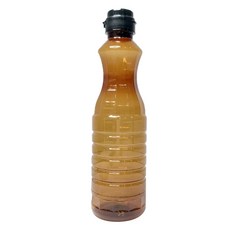 協求芝麻油PET瓶 棕色 500ml+黑蓋組, 54套