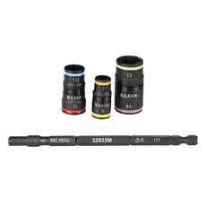 KLEIN TOOLS 6合1衝擊額定翻轉套筒3件組 32933M, 1套