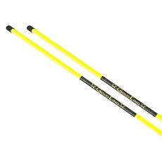GOLD KING 高爾夫校準揮桿練習棒, 黃色, 2個