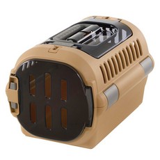 Richell 利其爾 Fine 外出上掀提籠, 棕色, 1個