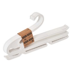 Design Nouveau 天鵝防滑褲架, 5個, 白色