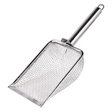 Lanboer 貓咪不鏽鋼沙鏟, 1個, 單色