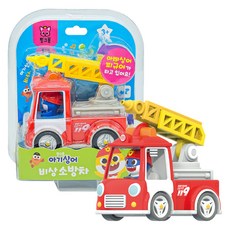 지나월드 핑크퐁 아기상어 미니카 시리즈 비상 자동차, 소방차, 1개