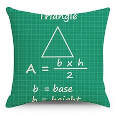 Homeflow 手寫細節圖案抱枕套 (不含枕芯)