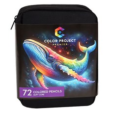 Color Project 彩色鉛筆袋組, 72色, 1套