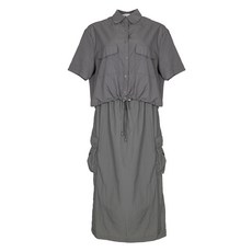 BURU N JUDY 女款開襟工裝裙上下身套裝 BQHST005B