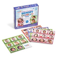 hand2mind 情緒記憶遊戲 社會情緒學習卡 IN95427, 混合色, 1個