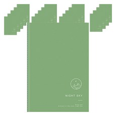 Maket Gamseong 莫蘭迪柔軟A5條紋筆記本, 20個, 隨機出貨
