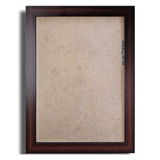 리드오프 사진 미니 우드 원목 포토 테이블 액자 프레임, 월넛, 1개