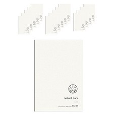 마켓감성 포레스트 소프트 B5 줄무늬 노트, 랜덤발송, 15개