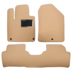 GMZ MOTORS 車用汽車地墊 地板墊 施工效果 地墊 第1排 + 第2排 套組, 馬鞍棕捷尼賽思_G80 RG3(20年4月~)四輪驅動, 馬鞍棕