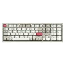 키크론 K10 Pro 유무선 RGB 기계식 핫스왑 키보드, 레트로, K10P-L10, 저소음 화이트축