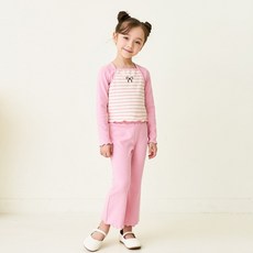 Bebezoo 女童蝴蝶結針織衫上下套裝