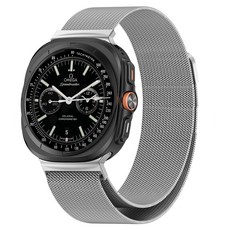 스토리링크 갤럭시워치 밀레니즈 루프 스트랩, 실버, 1개