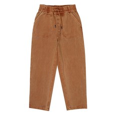 BONTON 兒童口袋細節鬆緊帶彩色長褲 BSS11PL29NBN6A