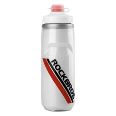 ROCKBROS 洛克兄弟 運動冷水瓶3521002, 白色Logo, 1個, 620ml
