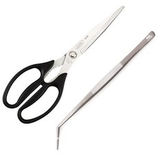 제우스 주방가위 + 요리핀셋 꺽임 세트, 1세트