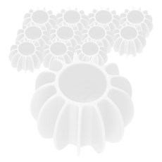 메오 홈 세탁물 구김 엉킴 방지 실리콘 왕 세탁볼 6cm 12p, 화이트, 1개