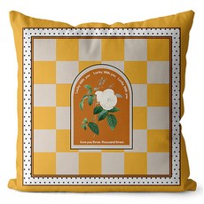 Home Flow 復古懷舊插畫點綴抱枕套