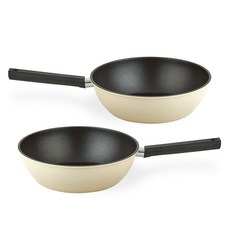 퀸센스 샌드 궁중팬 2개 세트, 1세트, 24cm