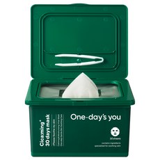 One-day's you 積雪草30天鎮靜保濕面膜 310g, 1盒, 30片