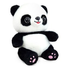 YeSaem 模仿熊貓可動動物玩偶, 1個, 25cm, 混合顏色