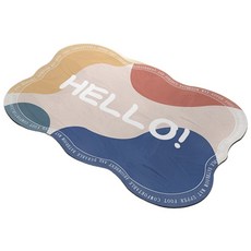 Block Mart 柔軟浴室地墊 60 x 40 cm, 1個, TYPE2