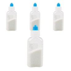 유니아트 반짝이 가루 레인보우, 4개, 흰색