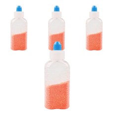 Uniart 彩虹亮粉, 4個, 橘色