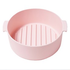 DALPAENGI LIVING Cuisine de Maman 矽膠氣炸鍋專用容器 M, 淺粉色, 1個