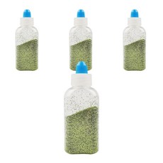 유니아트 반짝이 가루 메탈, 4개, 연두