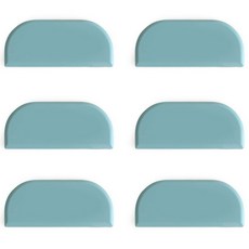 ade.l 拱形矽膠筷匙架, 薄荷綠, 6個