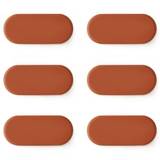 ade.l ilips 矽膠湯匙筷架, 6個, 楓葉色