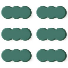 ade.l 三重矽膠筷匙架, 卡其, 6個