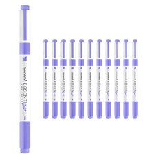 monAmi Essenti Twin 雙頭螢光筆, 12個, 鳶尾藍