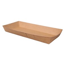 KP 多用途牛皮紙盤 4號 20 x 8.6 x 2.5 cm, 100個, 1入