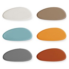 ade.l 鵝卵石矽膠筷架 6件組, 1套, 夏季