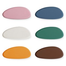 ade.l 鵝卵石矽膠筷架 6件組, 1套, 春季