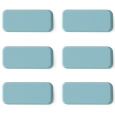 ade.l Oblong矽膠餐具架, 薄荷綠, 6個