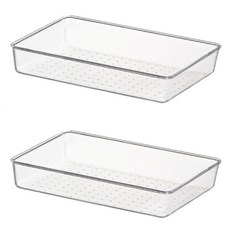 Ju and Ji 透明收納整理盒, 2個, F款